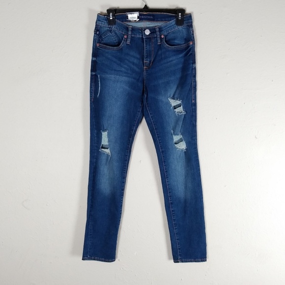Rock & Republic Denim - Distressed Skinny Jeans